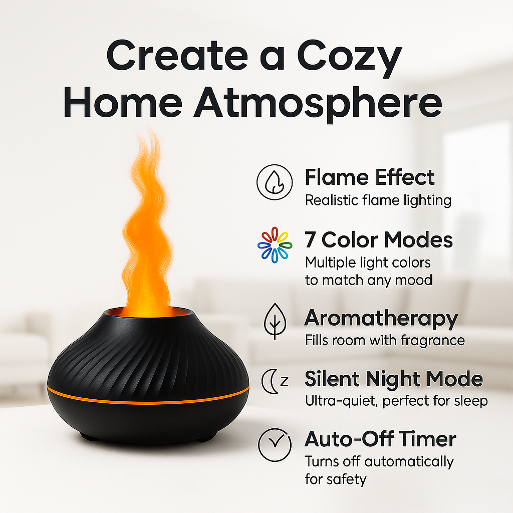 Volcano Flame Aroma Diffuser